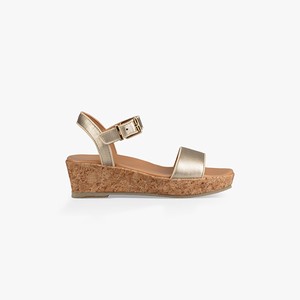 Ugg Milley Metallic Tofflor Barn Guld (214857BNK)